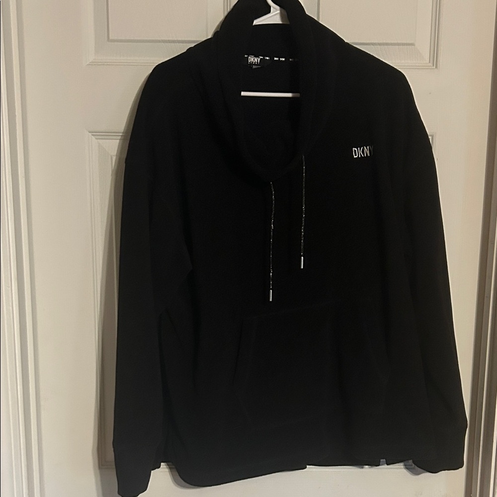 DKNY Women's Black Turtleneck Sweater